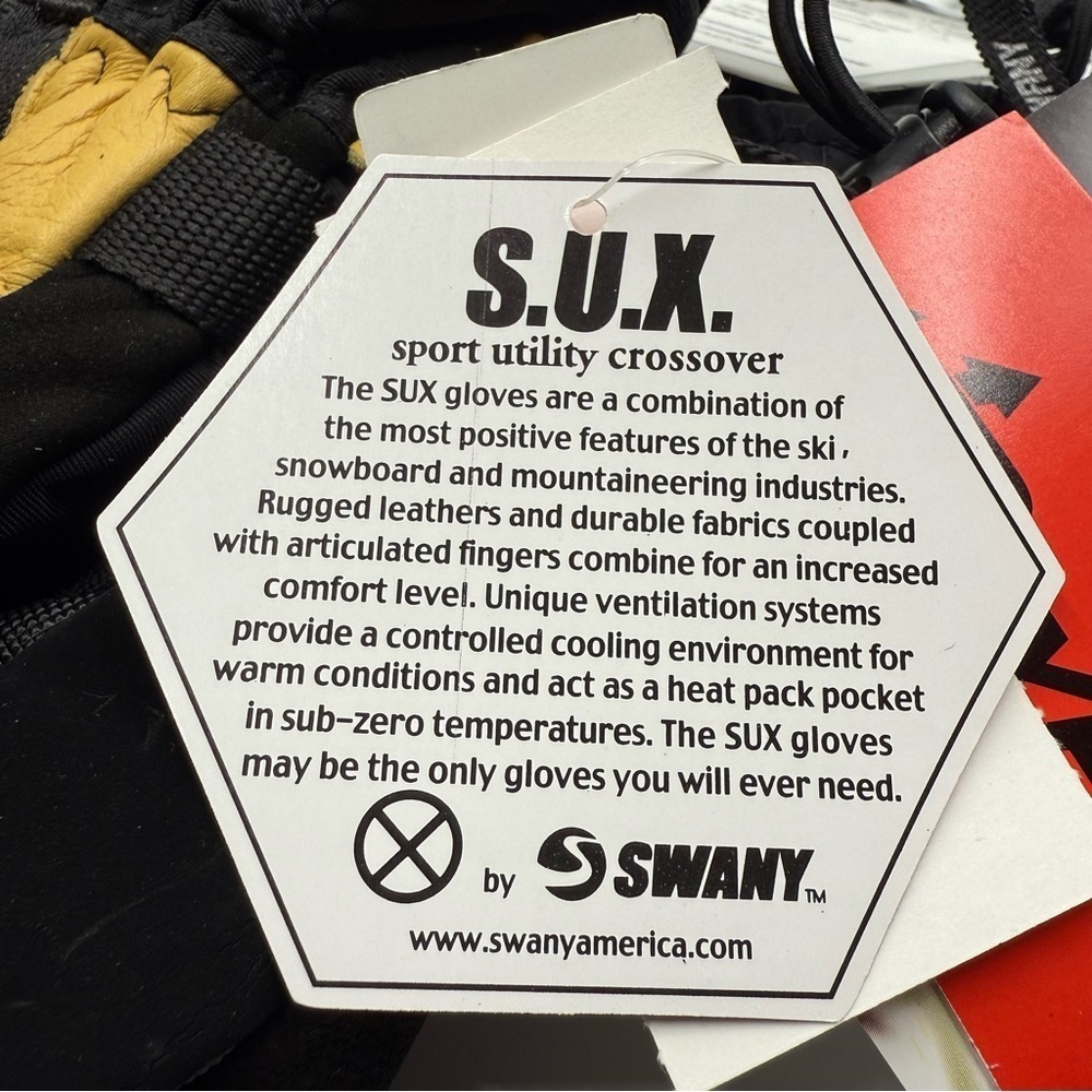 SWANY SX-30 X-Change II SKI / SNOWBOARD GLOVES - WOMEN'S SMALL - Picture 5 of 7